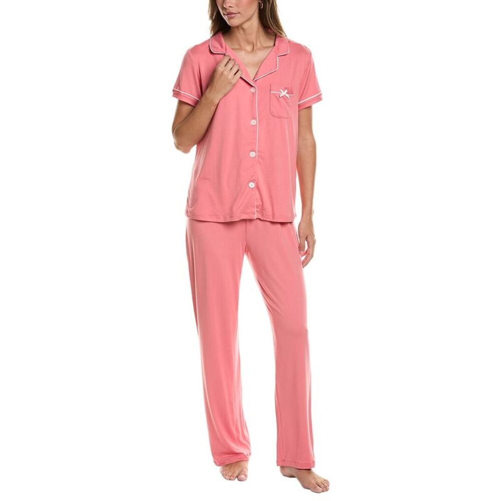 Tart Womens 2Pc Ginnie Pant Set, Pink